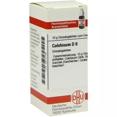 COLCHICUM D 6 guľôčok, 10 g