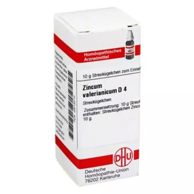ZINCUM VALERIANICUM D 4 guľôčky, 10 g ZINCUM VALERIANICUM D 4 guľôčky, 10 g