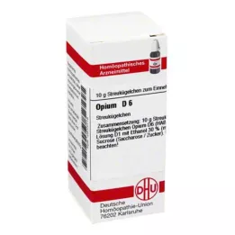 OPIUM D 6 guľôčok, 10 g