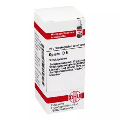 OPIUM D 6 guľôčok, 10 g OPIUM D 6 guľôčok, 10 g