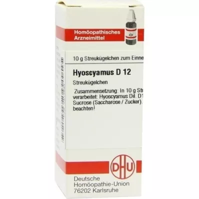 HYOSCYAMUS D 12 guľôčok, 10 g