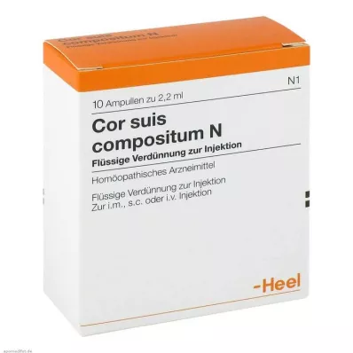 COR SUIS Ampulky Compositum N, 10 ks