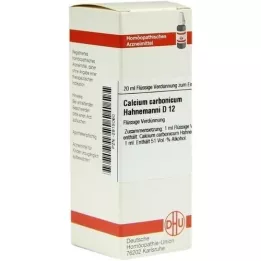 CALCIUM CARBONICUM Hahnemanni D 12 riedenie, 20 ml