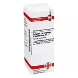 CALCIUM CARBONICUM Hahnemanni D 12 riedenie, 20 ml