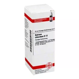 NATRIUM CHLORATUM D 12 riedenie, 20 ml