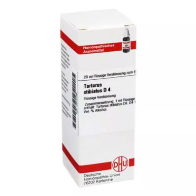TARTARUS STIBIATUS D 4 riedenie, 20 ml