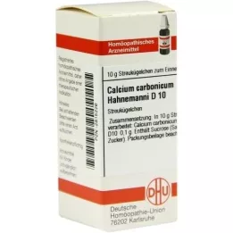 CALCIUM CARBONICUM Hahnemanni D 10 globúl, 10 g