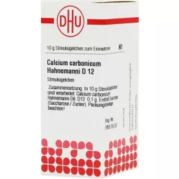 CALCIUM CARBONICUM Hahnemanni D 12 globúl, 10 g