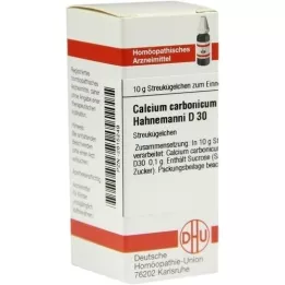 CALCIUM CARBONICUM Hahnemanni D 30 globúl, 10 g