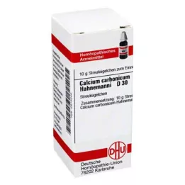 CALCIUM CARBONICUM Hahnemanni D 30 globúl, 10 g