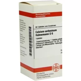 CALCIUM CARBONICUM Hahnemanni D 6 tabliet, 80 ks