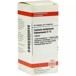 CALCIUM CARBONICUM Hahnemanni D 12 tabliet, 80 ks