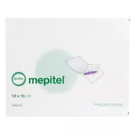 MEPITEL Silikónový sieťový obväz 12x15 cm sterilný, 5 ks