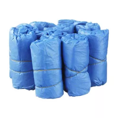 ÜBERSCHUHE Jednorazový plast modrý, 100 ks ÜBERSCHUHE Jednorazový plast modrý, 100 ks
