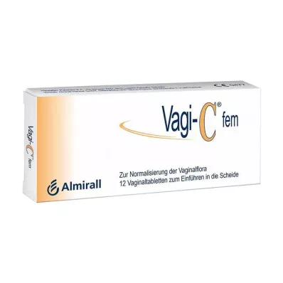 VAGI C Fem vaginálne tablety, 12 ks VAGI C Fem vaginálne tablety, 12 ks