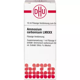 AMMONIUM CARBONICUM LM XXX Riedenie, 10 ml