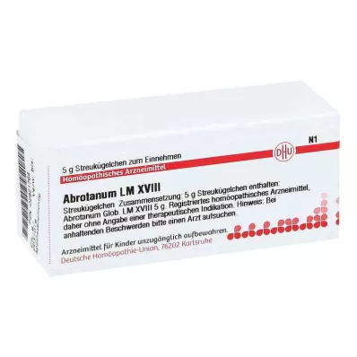 ABROTANUM LM XVIII Guľôčky, 5 g ABROTANUM LM XVIII Guľôčky, 5 g