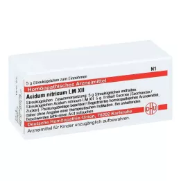 ACIDUM NITRICUM LM XII Guľôčky, 5 g