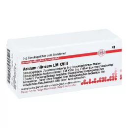 ACIDUM NITRICUM LM XVIII Guľôčky, 5 g