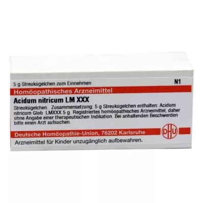 ACIDUM NITRICUM LM XXX Guľôčky, 5 g