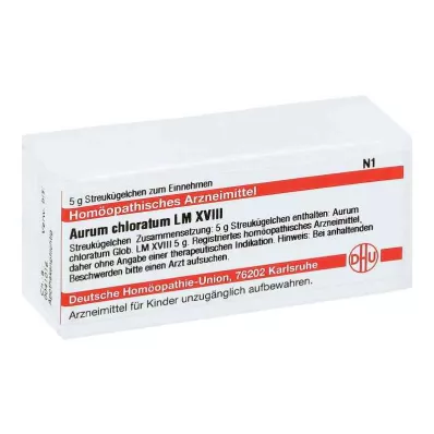AURUM CHLORATUM LM XVIII Guľôčky, 5 g