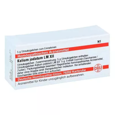 KALIUM JODATUM LM XII Guľôčky, 5 g