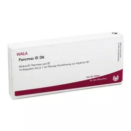 PANCREAS GL D 6 ampuliek, 10X1 ml