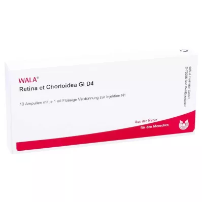RETINA ET Chorioidea GL D 4 ampulky, 10X1 ml