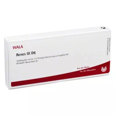 RENES GL D 6 ampuliek, 10X1 ml