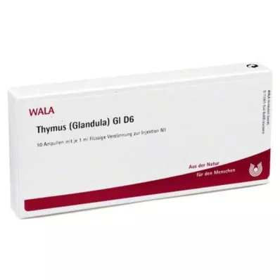 THYMUS GLANDULA GL D 6 ampuliek, 10X1 ml