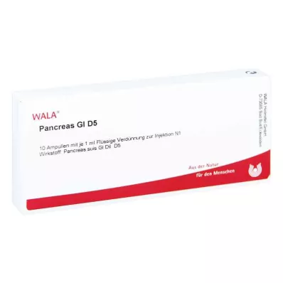 PANCREAS GL D 5 ampuliek, 10X1 ml
