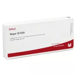 HEPAR GL D 30 ampuliek, 10X1 ml
