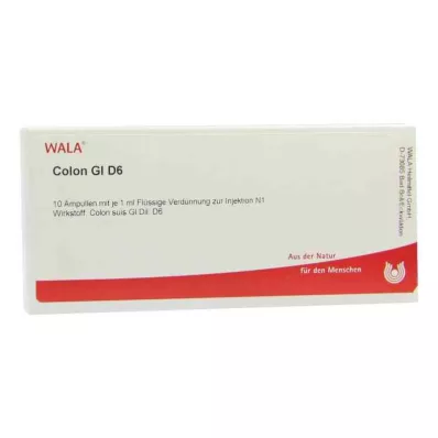 COLON GL D 6 ampuliek, 10X1 ml