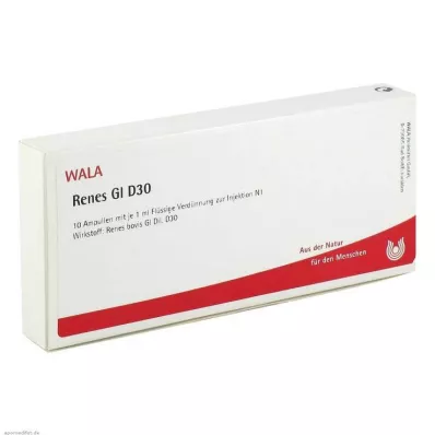 RENES GL D 30 ampuliek, 10X1 ml