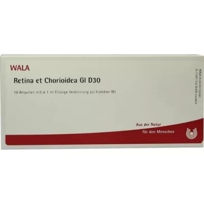 RETINA ET Chorioidea GL D 30 ampuliek, 10X1 ml