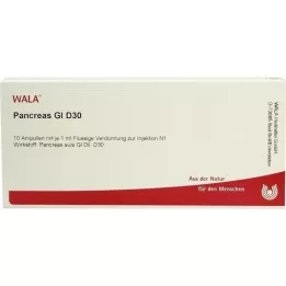 PANCREAS GL D 30 ampuliek, 10X1 ml