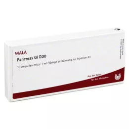 PANCREAS GL D 30 ampuliek, 10X1 ml