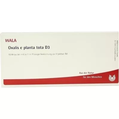 OXALIS E planta tota D 3 ampulky, 10X1 ml