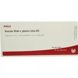 VISCUM MALI e planta tota D 3 ampulky, 10X1 ml