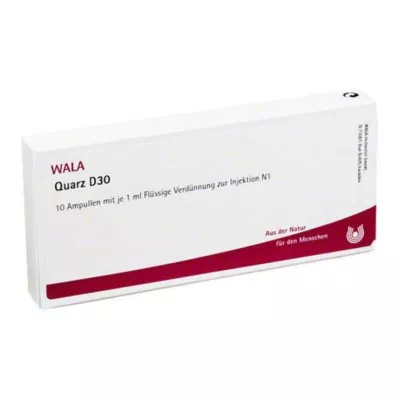 QUARZ D 30 ampuliek, 10X1 ml QUARZ D 30 ampuliek, 10X1 ml