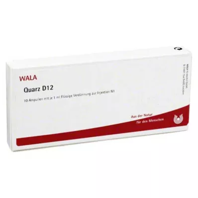 QUARZ D 12 ampuliek, 10X1 ml QUARZ D 12 ampuliek, 10X1 ml