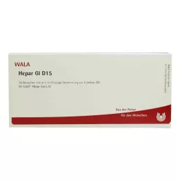 HEPAR GL D 15 ampuliek, 10X1 ml