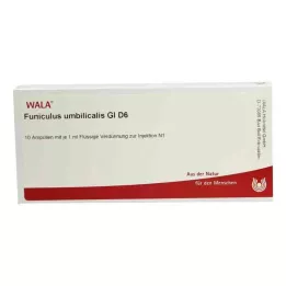 FUNICULUS UMBILICALIS GL D 6 ampuliek, 10X1 ml