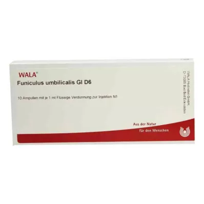 FUNICULUS UMBILICALIS GL D 6 ampuliek, 10X1 ml