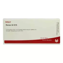 RENES GL D 15 ampuliek, 10X1 ml