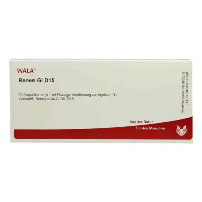 RENES GL D 15 ampuliek, 10X1 ml RENES GL D 15 ampuliek, 10X1 ml