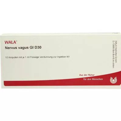 NERVUS VAGUS GL D 30 ampuliek, 10X1 ml NERVUS VAGUS GL D 30 ampuliek, 10X1 ml