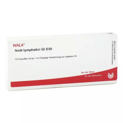 NODI lymfatické GL D 30 ampuliek, 10X1 ml