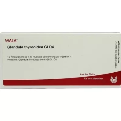 GLANDULA THYREOIDEA GL D 4 ampulky, 10X1 ml