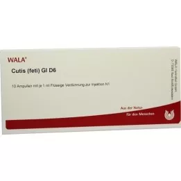 CUTIS feti GL D 6 ampuliek, 10X1 ml